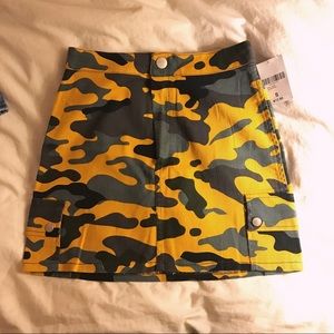 Camo Utility Skirt